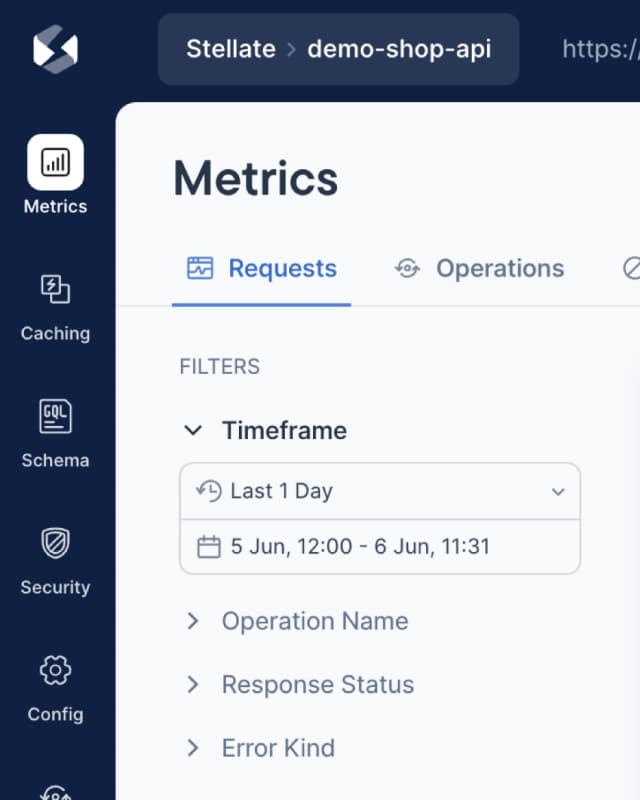 Stellate Dashboard